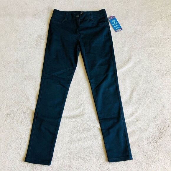 Nautica Girls’ School Uniform Navy Skinny Pants - Picture 1 of 5